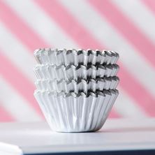 Picture of SILVER MINI BAKING CASES X 40